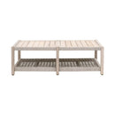 Slatted Teak Outdoor Coffee Table | Living Essentials Wrap