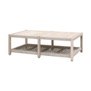 Slatted Teak Outdoor Coffee Table | Living Essentials Wrap