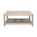 Teak Square Outdoor Coffee Table | Living Essentials Wrap
