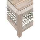 Teak Square Outdoor Coffee Table | Living Essentials Wrap