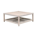Teak Square Outdoor Coffee Table | Living Essentials Wrap