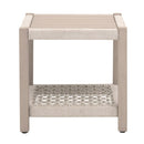 Teak Outdoor End Table | Living Essentials Wrap