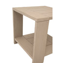 Teak Scandinavian Outdoor End Table | Living Essentials Sur