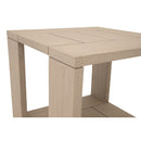 Teak Scandinavian Outdoor End Table | Living Essentials Sur