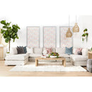 Modern European furniture - Woven Flat Rope Indoor/Outdoor Ottoman - www.oroa.com