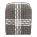 Modern European furniture - Woven Flat Rope Indoor/Outdoor Ottoman - www.oroa.com