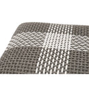 Modern European furniture - Woven Flat Rope Indoor/Outdoor Ottoman - www.oroa.com