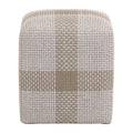 Modern European furniture - Woven Flat Rope Indoor/Outdoor Ottoman - www.oroa.com