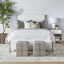 Modern European furniture - Woven Flat Rope Indoor/Outdoor Ottoman - www.oroa.com