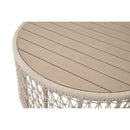 Beige Rope Outdoor Coffee Table | Living Essentials Knit