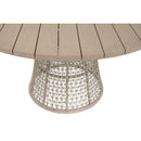 Beige Rope Outdoor Dining Table | Living Essentials Knit