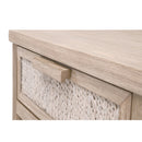 Gray Mahogany 1-Drawer Nightstand | Living Essentials Malay