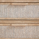 Gray Mahogany 6-Drawer Double Dresser | Living Essentials Malay