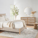 Gray Mahogany 6-Drawer Double Dresser | Living Essentials Malay