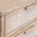 Gray Mahogany 6-Drawer Double Dresser | Living Essentials Malay