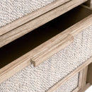 Gray Mahogany 6-Drawer Double Dresser | Living Essentials Malay