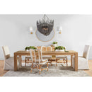 White Dining Chair Slipcovers (2) | Living Essentials Levi