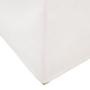 White Dining Chair Slipcovers (2) | Living Essentials Levi