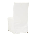 White Dining Chair Slipcovers (2) | Living Essentials Levi