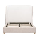 Beige Fabric Bed | Living Essentials Sloan