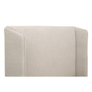 Modern European furniture - Winged Headboard Kind Bed - www.oroa.com