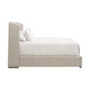 Modern European furniture - Winged Headboard Kind Bed - www.oroa.com
