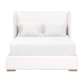Modern European furniture - Winged Headboard Kind Bed - www.oroa.com