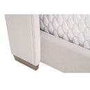 Channeled Velvet King Bed | Living Essentials Chandler