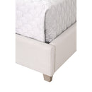 Channeled Velvet King Bed | Living Essentials Chandler