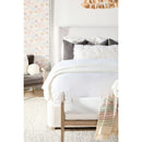 Wing-Shaped Headboard Queen Bed | Living Essentials Balboa