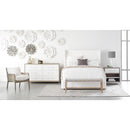 Wing-Shaped Headboard Queen Bed | Living Essentials Balboa