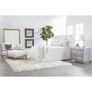 Wing-Shaped Headboard Queen Bed | Living Essentials Balboa