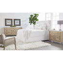 White Upholstered Bed | Living Essentials Balboa