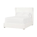 White Upholstered Bed | Living Essentials Balboa