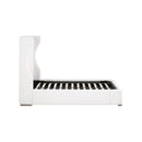 White Upholstered Bed | Living Essentials Balboa