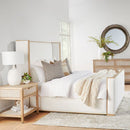 White Upholstered Bed | Living Essentials Tailor