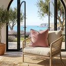 Pink Velvet Pillows (2) | Living Essentials The Not So Basic