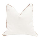 Piped Square Pillows (2) | Living Essentials The Not So Basic