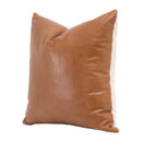 Brown Leather Pillows (2) | Living Essentials The Better Together