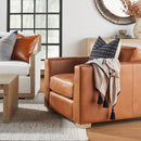 Brown Leather Pillows (2) | Living Essentials The Better Together