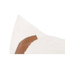 White Boucle Leather Lumbar Pillows (2) | Living Essentials The Split Decision