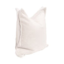 Cream Linen Flanged Pillows (2) | Living Essentials The Little Bit Country