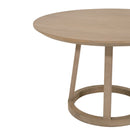 Round Oak Dining Table | Living Essentials Reeves
