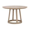 Round Oak Dining Table | Living Essentials Reeves