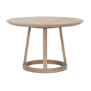Round Oak Dining Table | Living Essentials Reeves