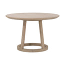 Round Oak Dining Table | Living Essentials Reeves