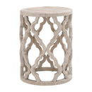 Elm Openwork End Table | Living Essentials Clover