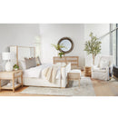 Pine Wood Cylindrical Accent Table | Living Essentials Pier