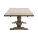 Extendable Gray Oak Dining Table | Living Essentials Monastery