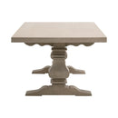 Extendable Gray Oak Dining Table | Living Essentials Monastery